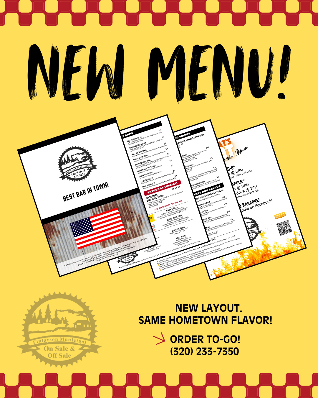 New Menu